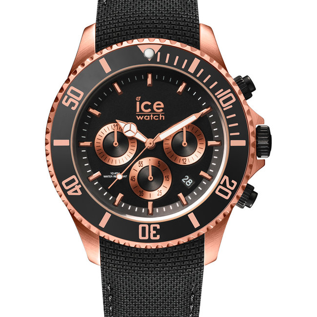 Ice-Watch Herenhorloge Siliconen Zwart Ø44 IW016305 | Starlounge