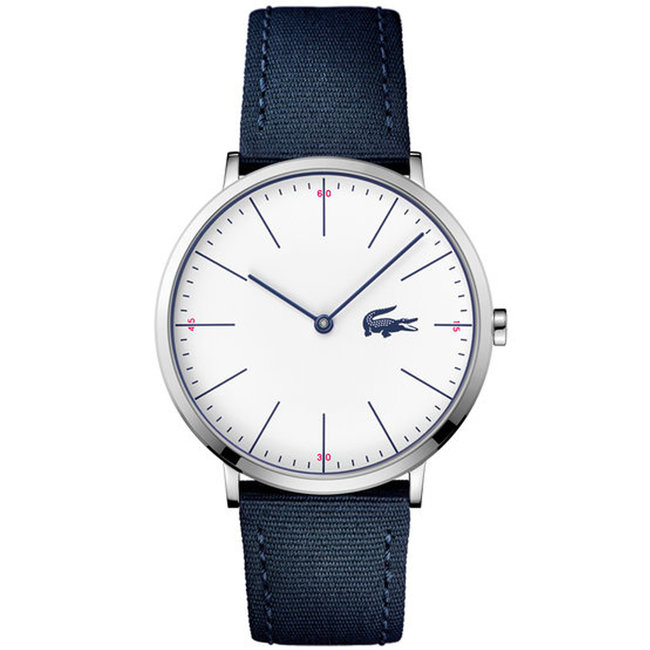 Lacoste Herenhorloge Textiel Blauw Ø40 LC2010914 | Starlounge