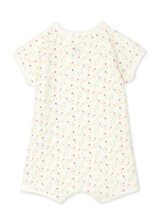 Petit Bateau Spieler mit Blumenprint aus Rippstrick