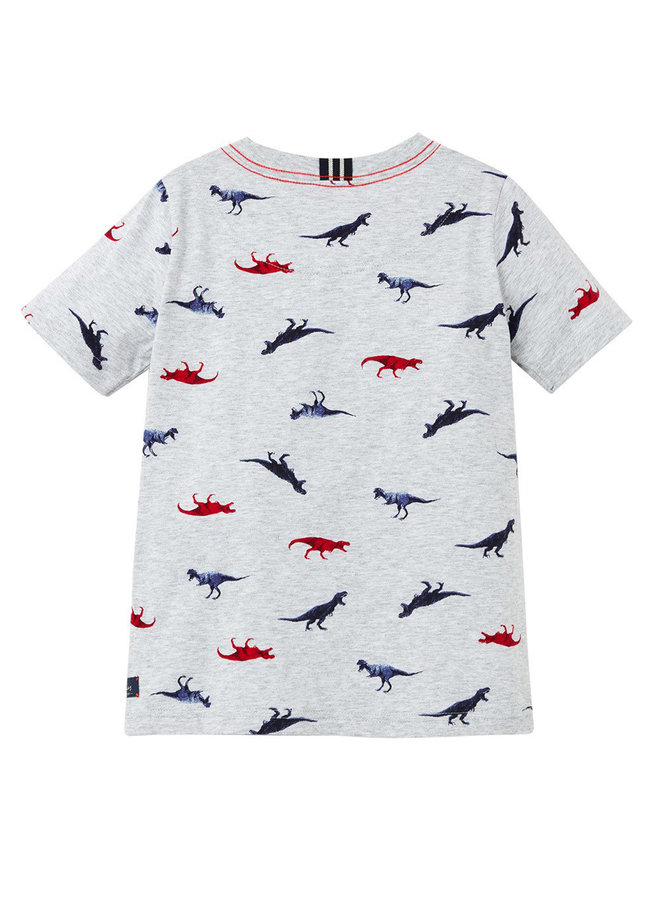 Tom Joule T-Shirt greymelange allover Dino