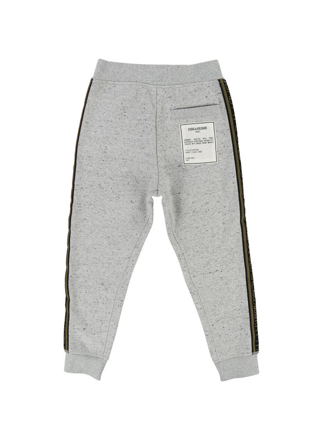 Zadig & Voltaire Jogginghose grau mit Streifen