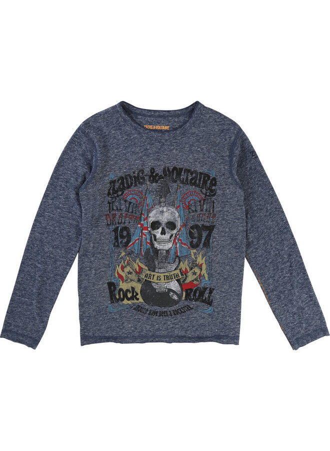 Zadig & Voltaire Longsleeve Scull Totenkopf