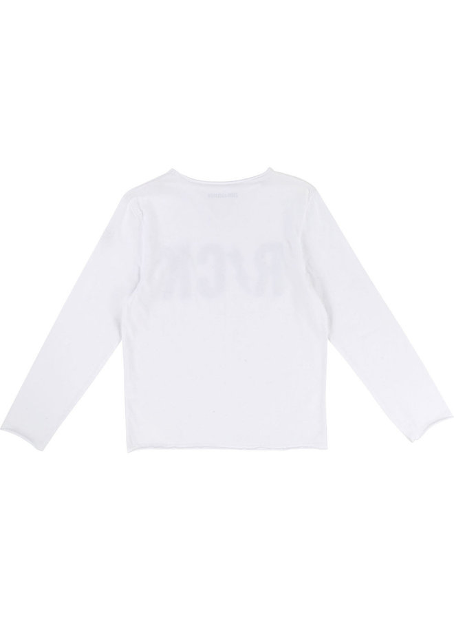 Zadig & Voltaire Longsleeve Rock weiß Blitz