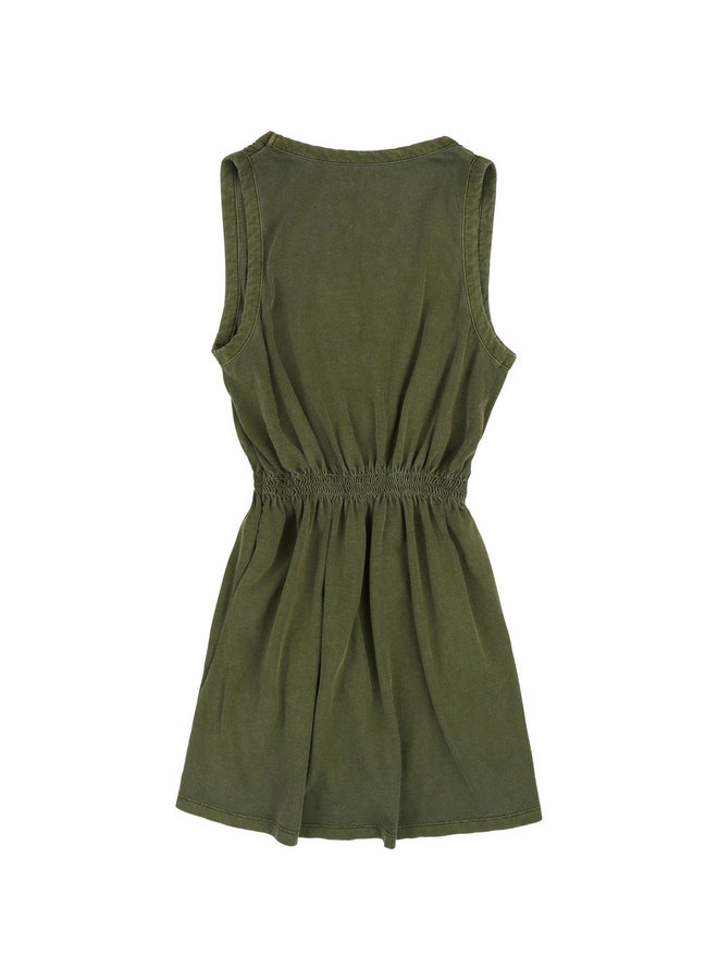 Zadig & Voltaire Kleid Love khaki gold