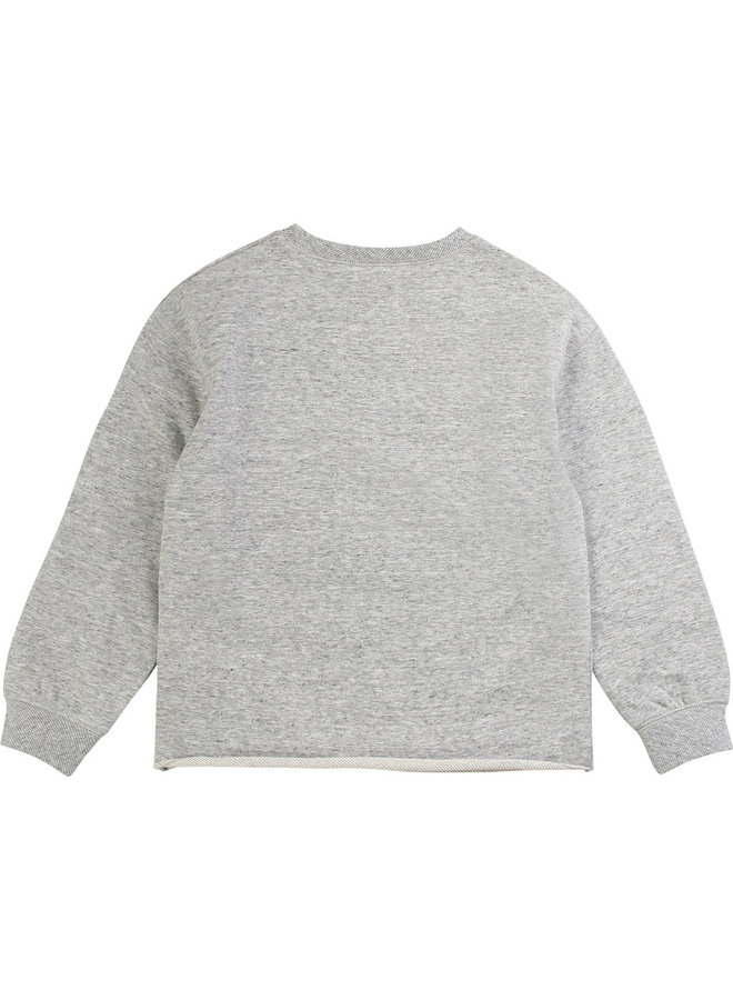 Zadig & Voltaire Sweatshirt grau mit Print