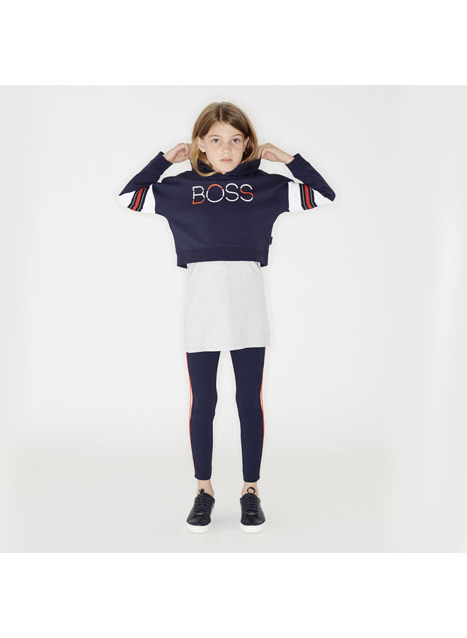 HUGO BOSS Kids Kleid greymelange