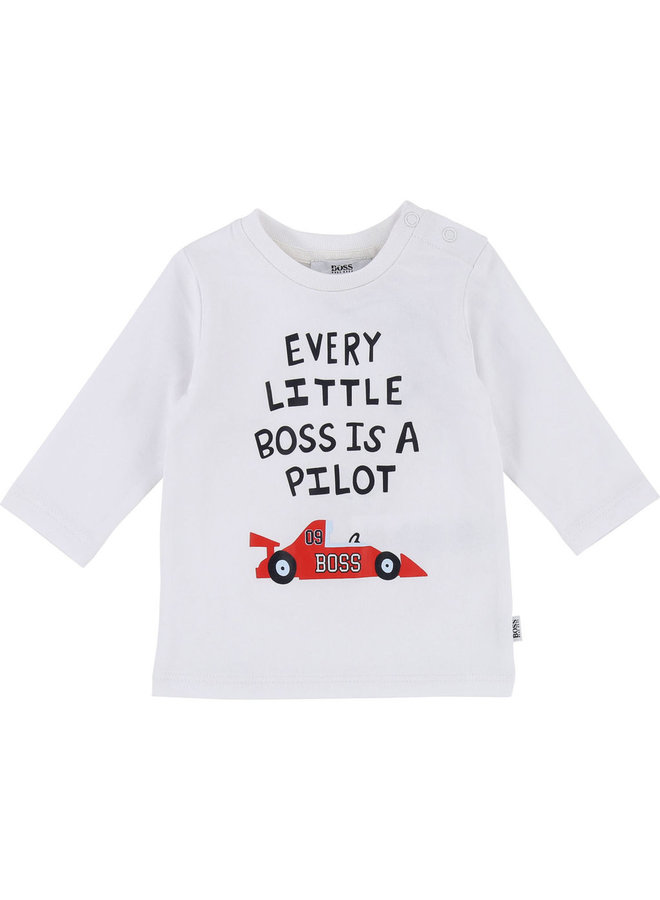 HUGO BOSS Baby Langarmshirt Rennauto