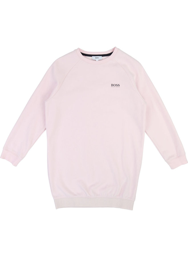 HUGO BOSS Kids Kleid rosa Sweat