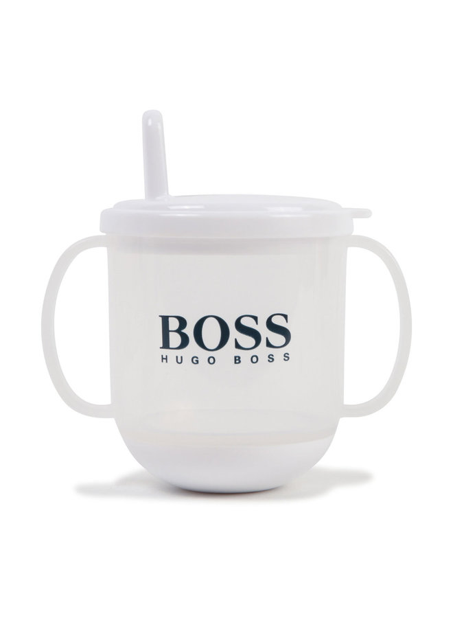 BOSS Baby Becher weiß Trinklernbecher