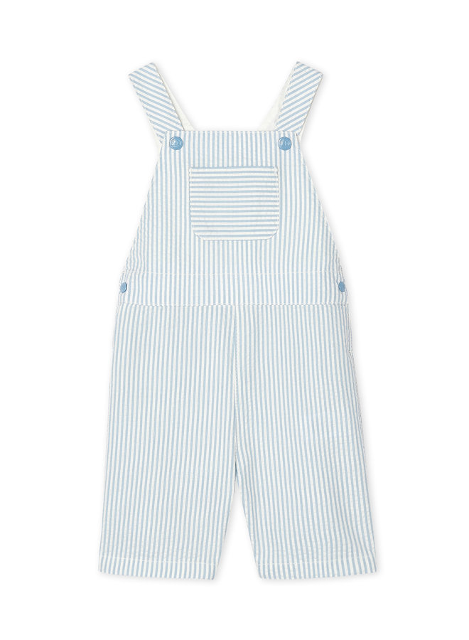 Petit Bateau Latzhose Seersucker