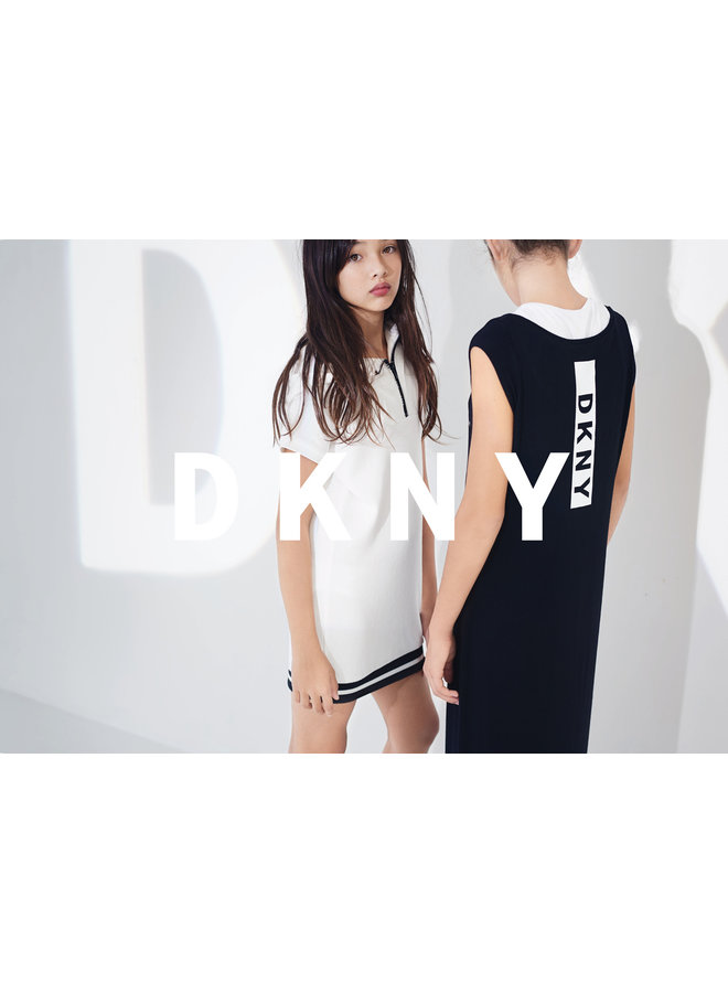 DKNY KIDS Kleid lang schwarz