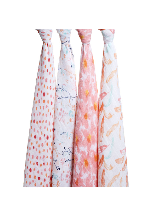 aden + anais Pucktücher Petal Blooms 4 er pack