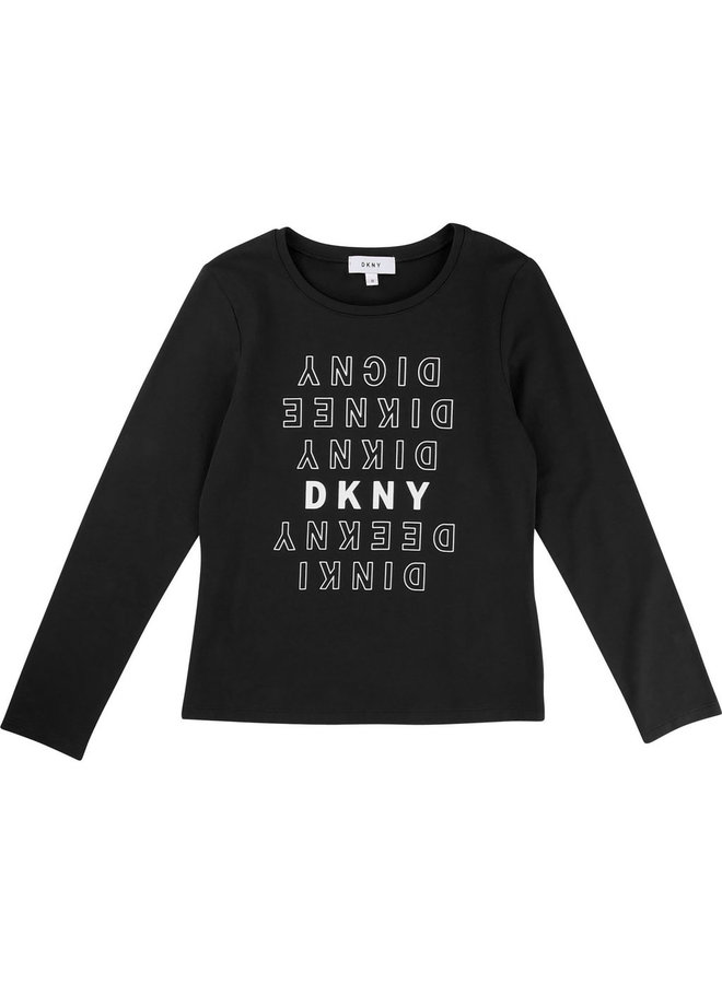 DKNY KIDS T-Shirt Mini Me schwarz