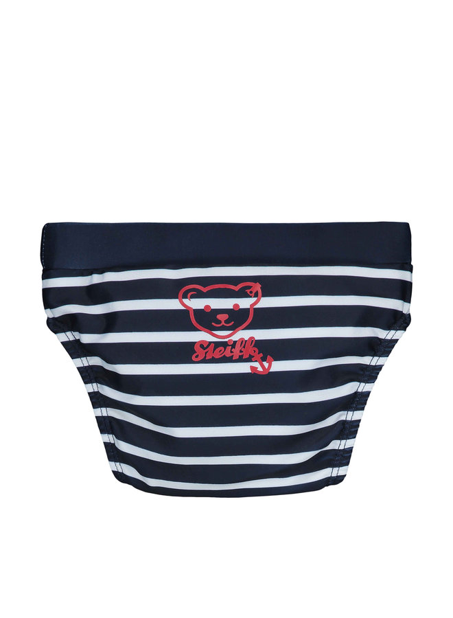 Steiff Baby Schwimmwindel Badehose blau weiß