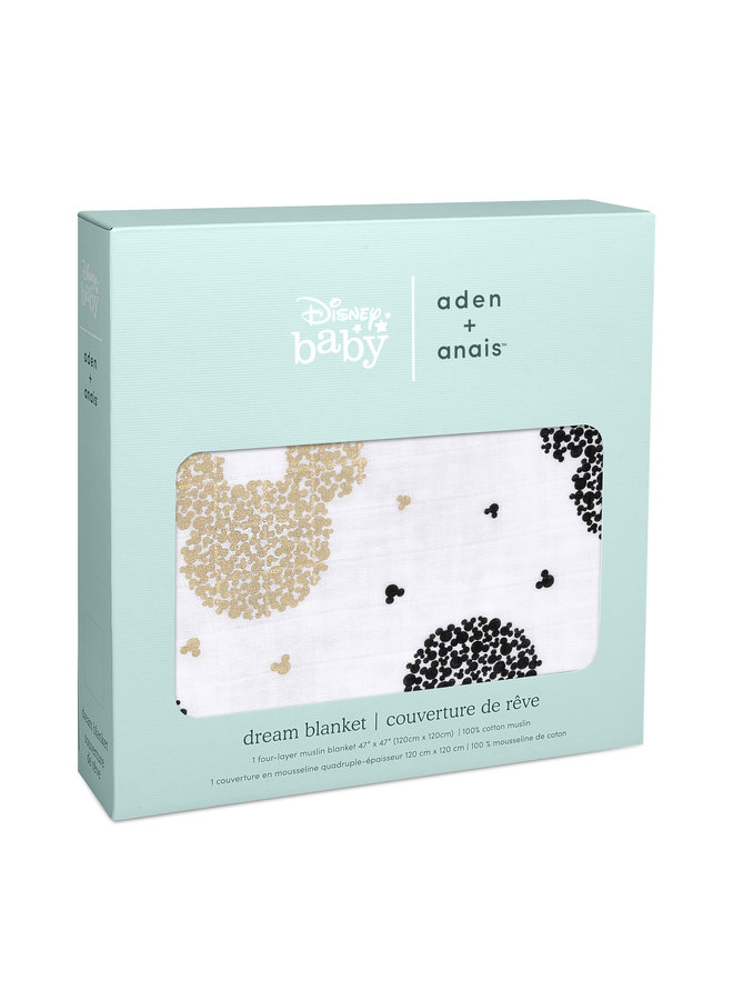 aden + anais Baby dream blanket Mickey's 90 th ©Disney