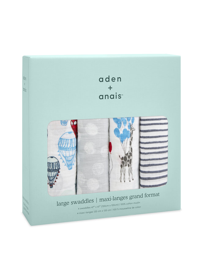 aden + anais Pucktücher Dream Ride 4 er pack