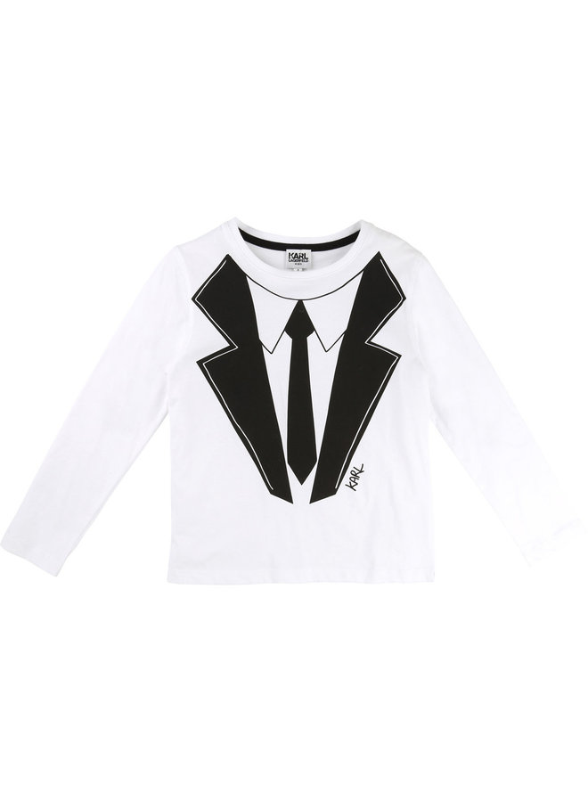 KARL LAGERFELD KIDS Longsleeve Krawatte