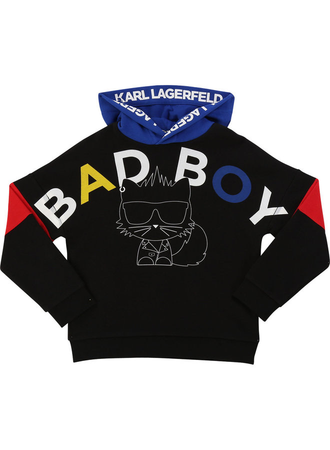 KARL LAGERFELD KIDS Hoodie Choupette bad boy