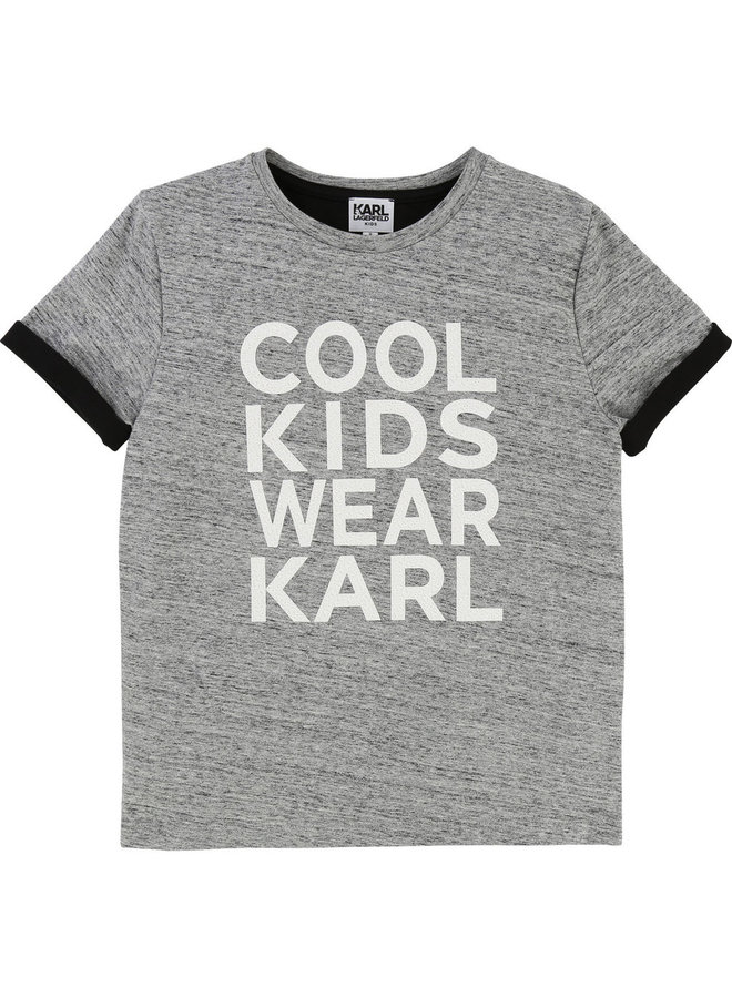 KARL LAGERFELD KIDS T-Shirt Cool Kids grau