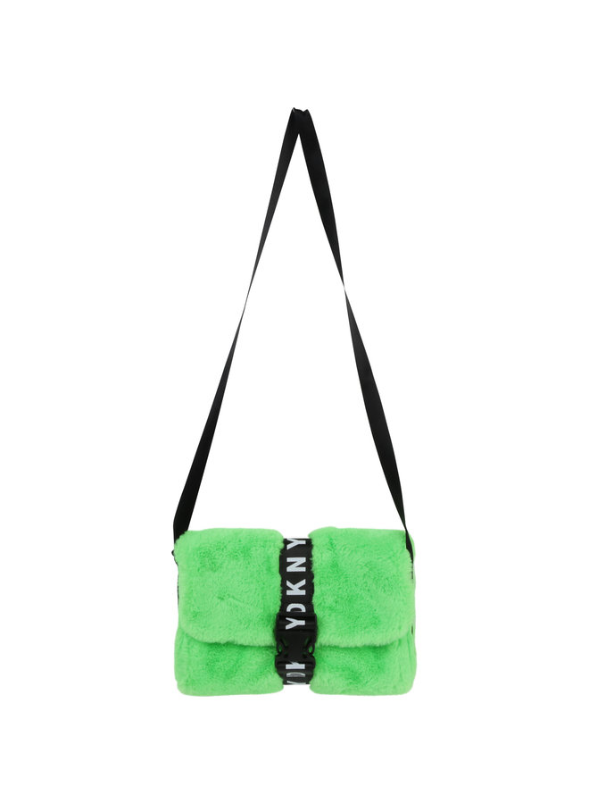 DKNY KIDS Tasche aus Kunstpelz hellgrün