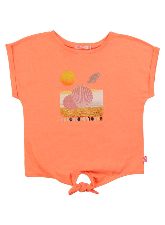 Billieblush T-Shirt Muscheln peach