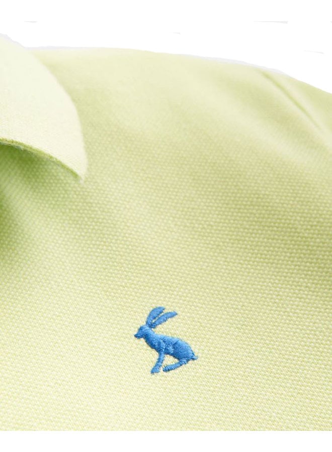 TOM JOULE Poloshirt lime mit Logostitching