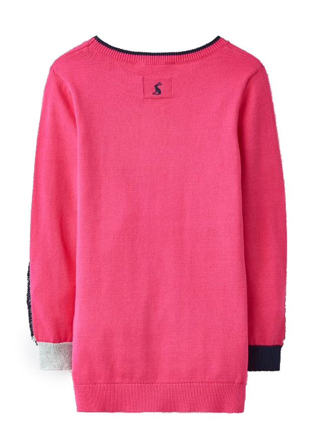 TOM JOULE Pullover Pferde pink