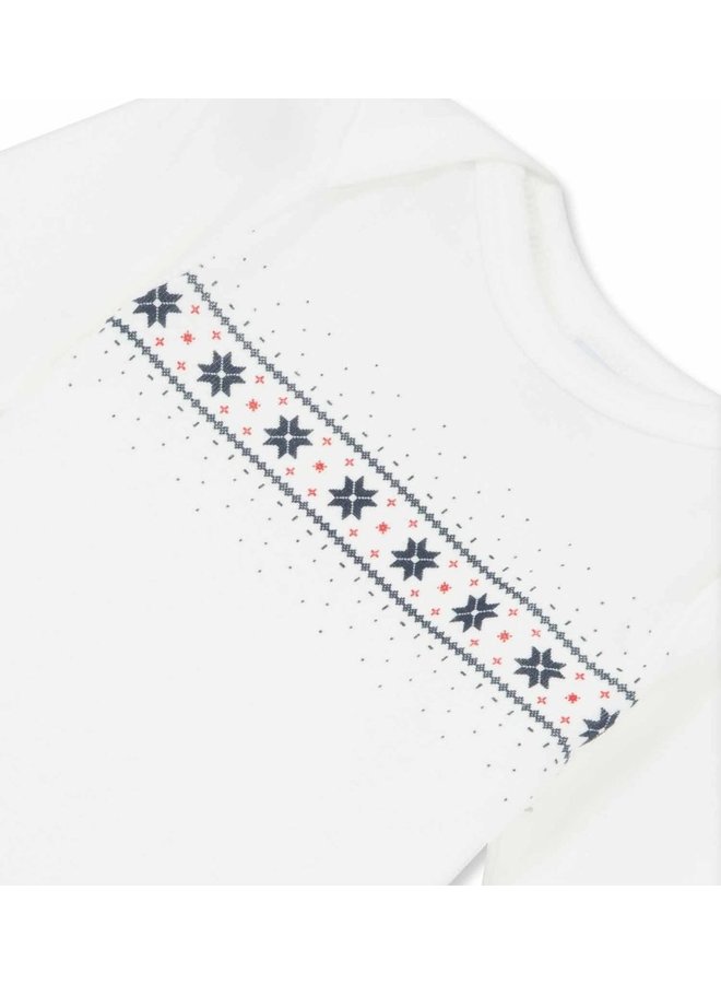 Petit Bateau Body Winter Jaquard Muster