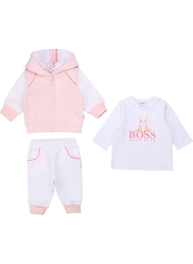 BOSS Baby Kombination Hose, T-Shirt und Cardigan