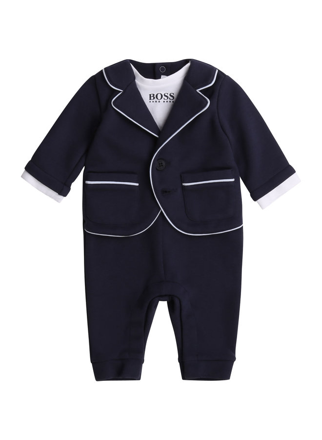 BOSS Baby Milano Anzug drei in Eins Overall blau