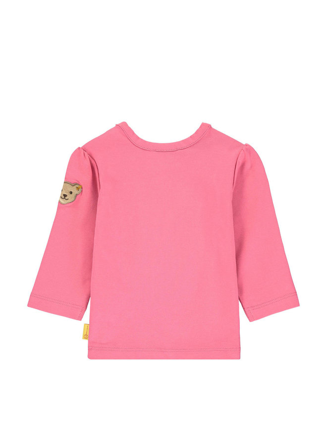 Steiff Baby Sweatshirt rosa Teddy