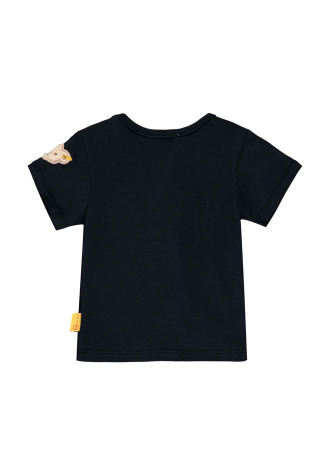 Steiff Baby T-Shirt navy Teddy