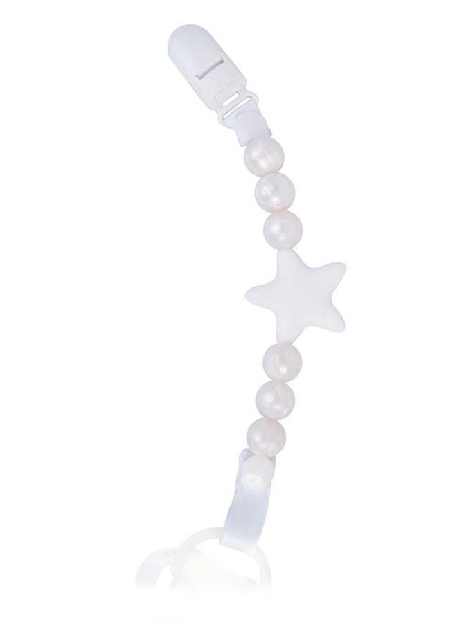 NIBBLING Schnullerkette Stellar pearl