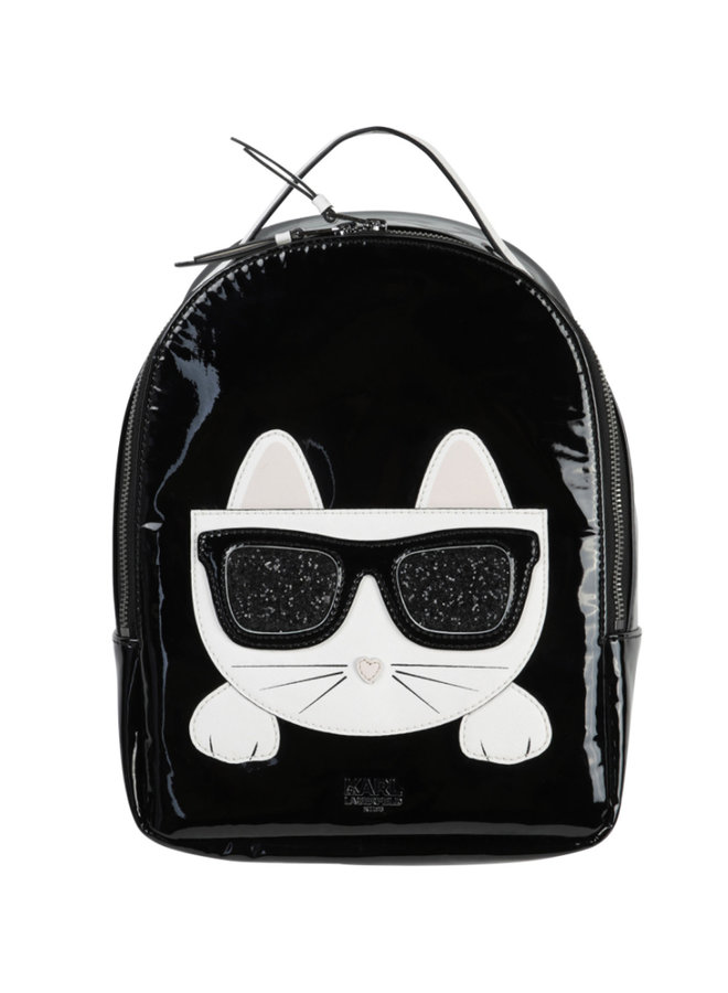 KARL LAGERFELD KIDS Rucksack Choupette schwarz