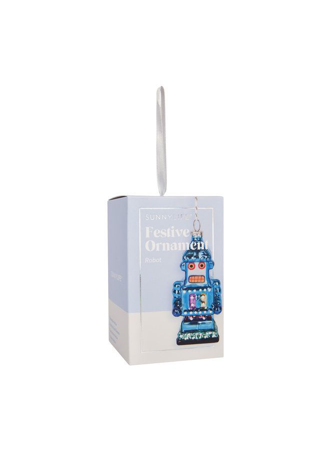 SUNNYLIFE Festive Ornament festliche Dekoration Roboter