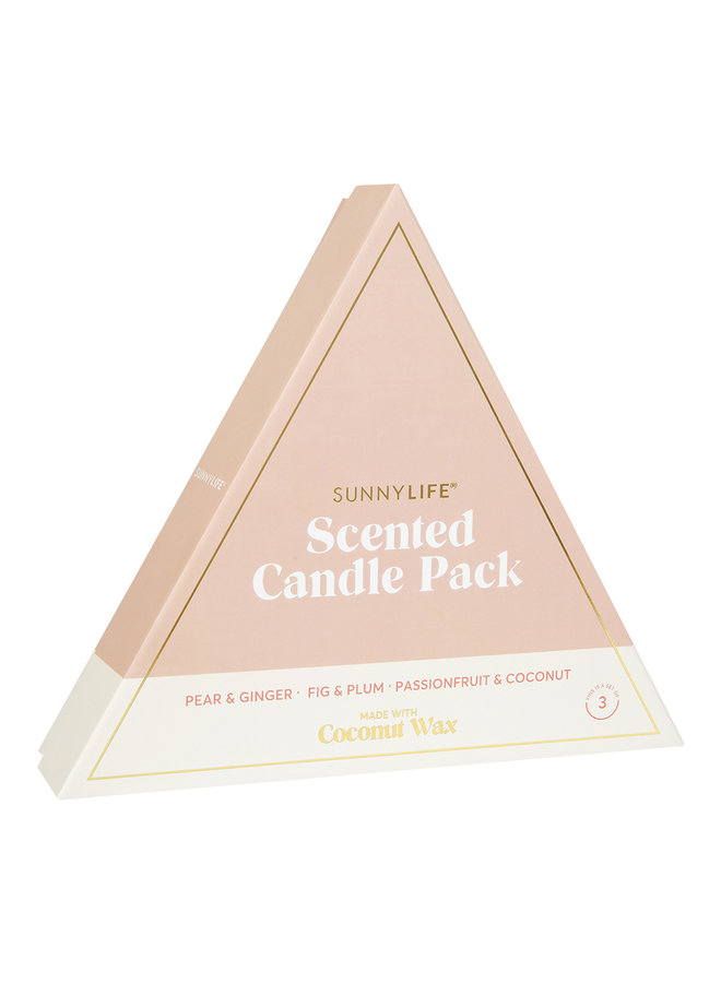 Sunnylife superschönes Kerzen kleine Duftkerzen 3 er Set
