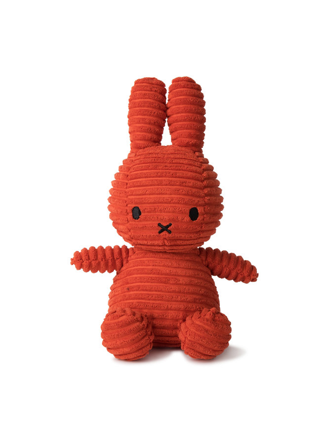 Miffy aus Cord sitzend Farbe terra orange 23 cm