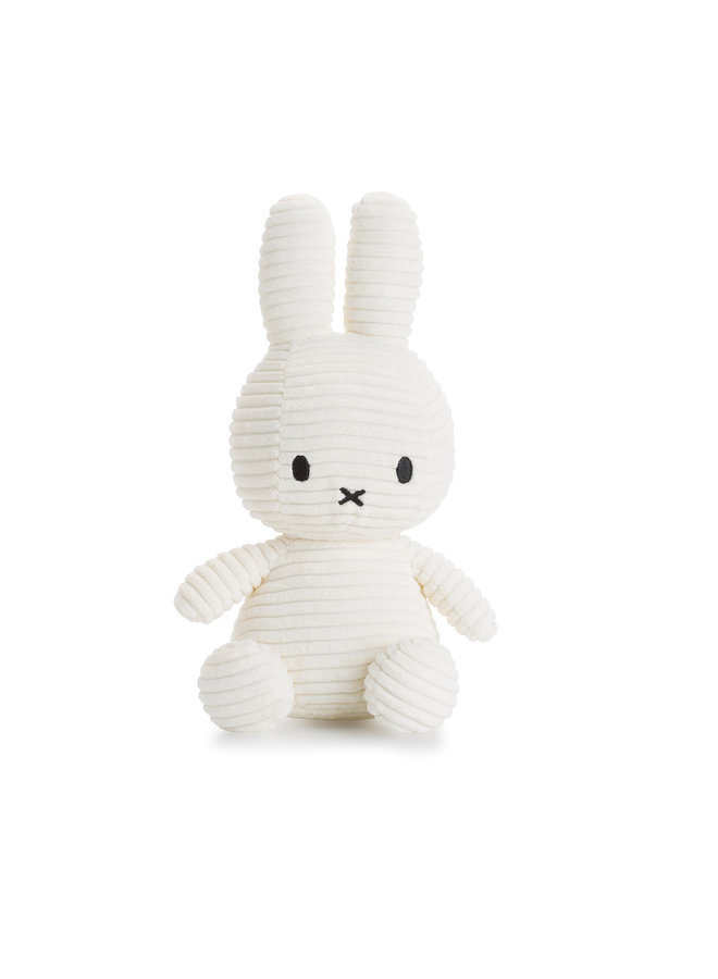 Miffy sitzend Cord Offwhite 23cm