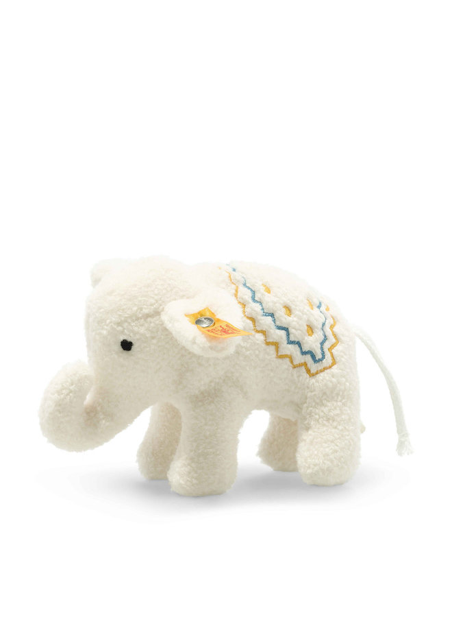 Steiff Elefäntle Rassel creme Elefant 10cm