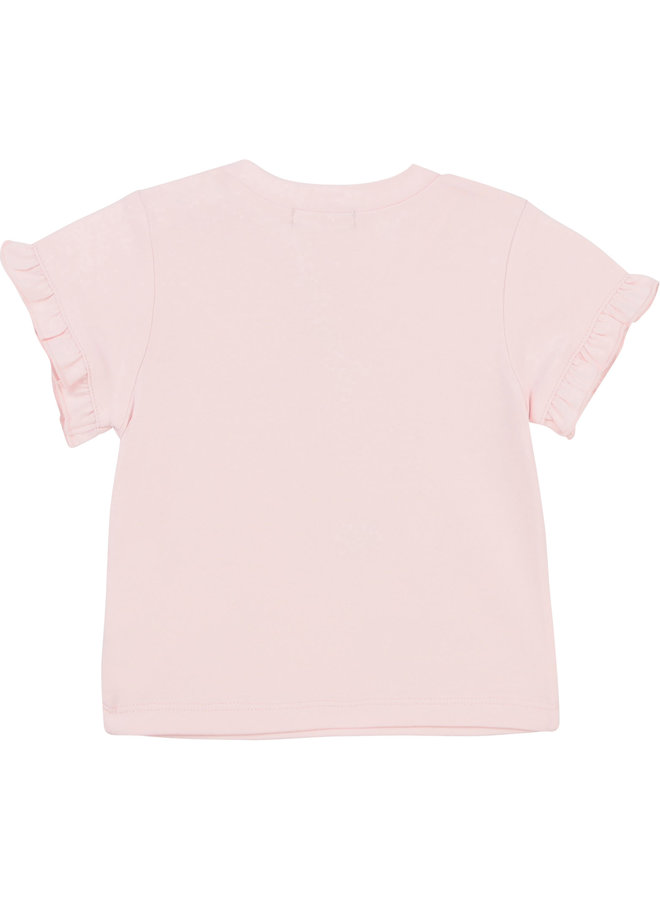 HUGO BOSS Baby T-Shirt rosa hase rosegold