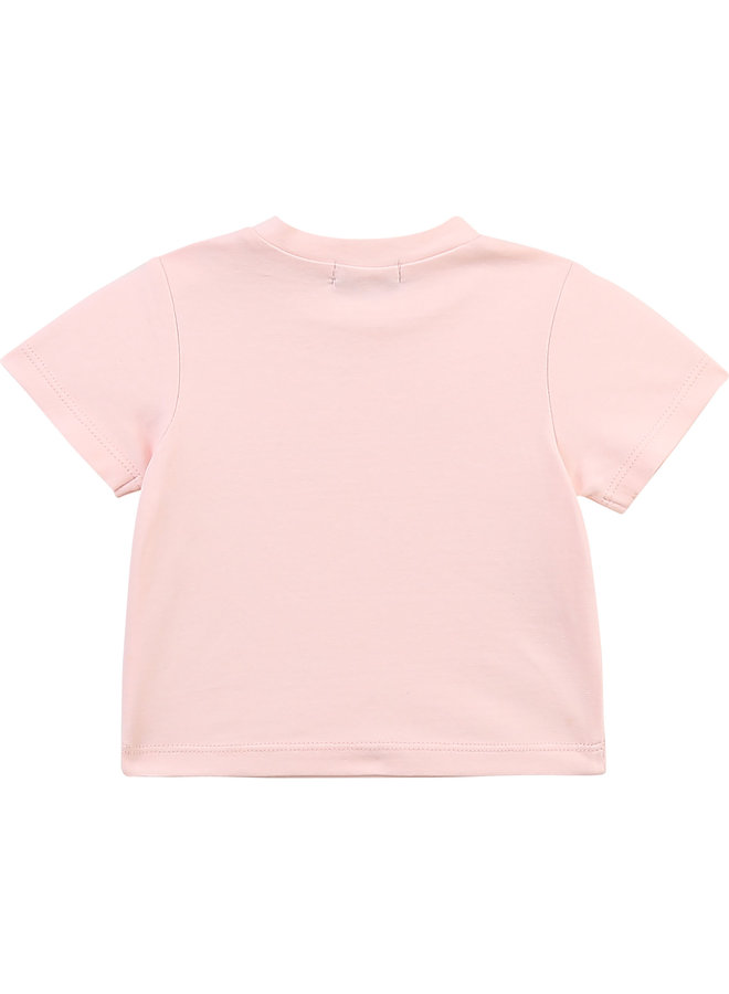 HUGO BOSS Baby T-Shirt Logo Little Boss rosa rosegold