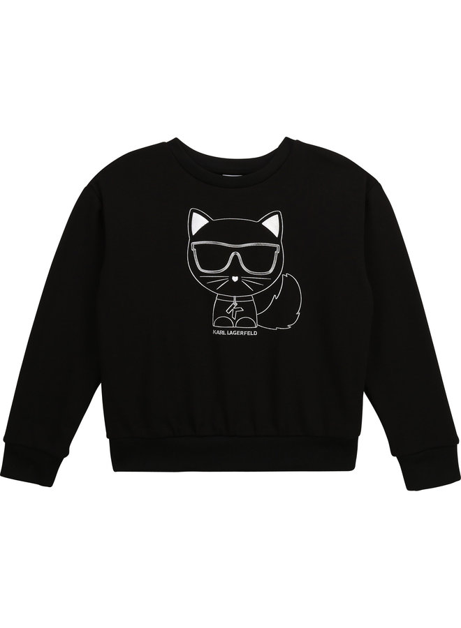 KARL LAGERFELD KIDS Sweatshirt schwarz