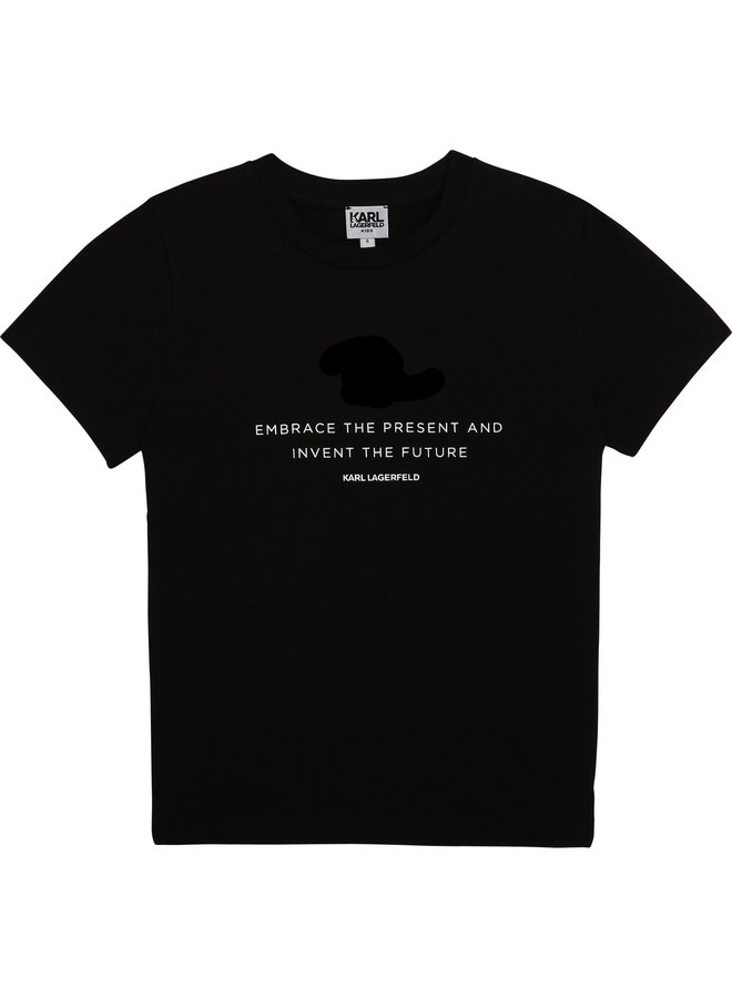 KARL LAGERFELD KIDS T-Shirt mit Spruch