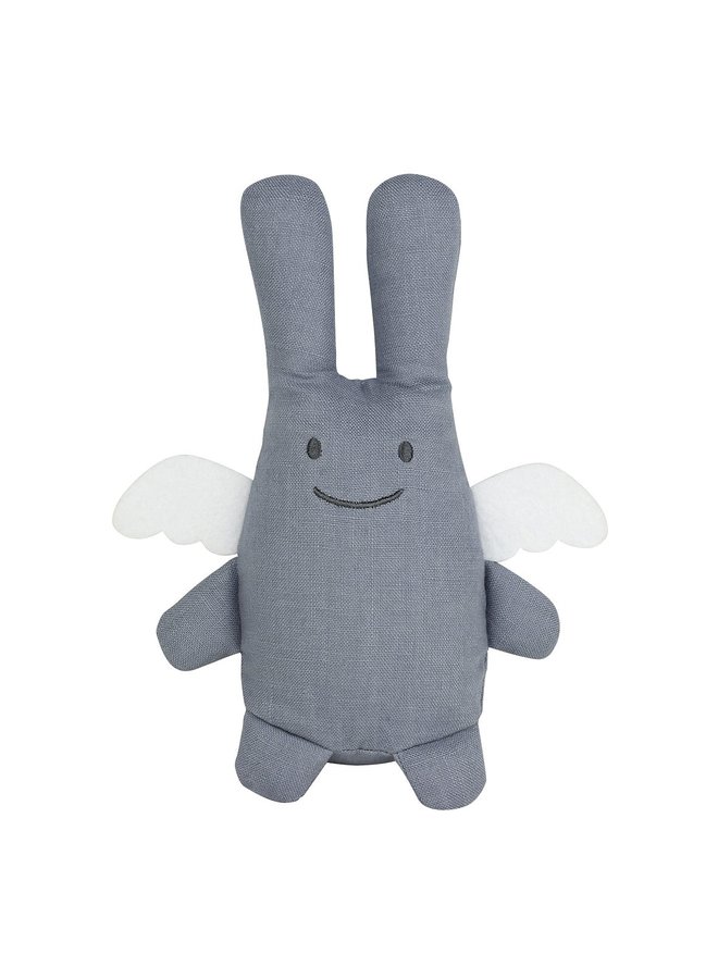 Trousselier Hase Engelshase graublau grau Biobaumwolle20cm