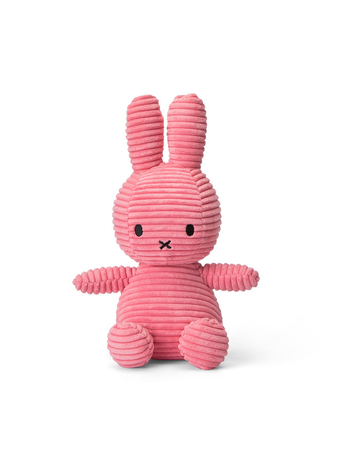 Miffy aus Cord sitzend Farbe Bubblegum Pink 23 cm