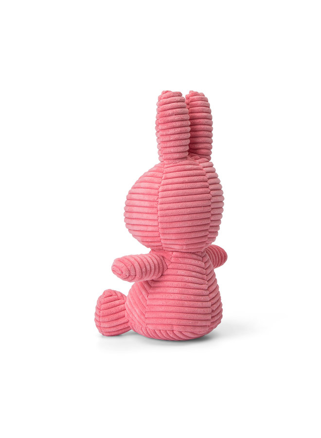 Miffy aus Cord sitzend Farbe Bubblegum Pink 23 cm