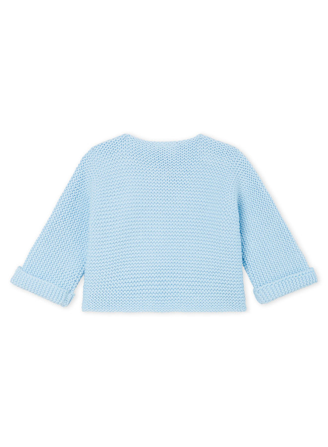 Petit Bateau Cardigan hellblau Baby