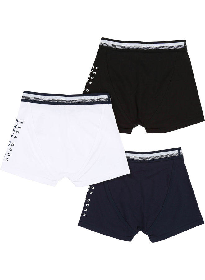 HUGO BOSS Boxer Shorts Set 3er Pack Kidsmit Logodetails