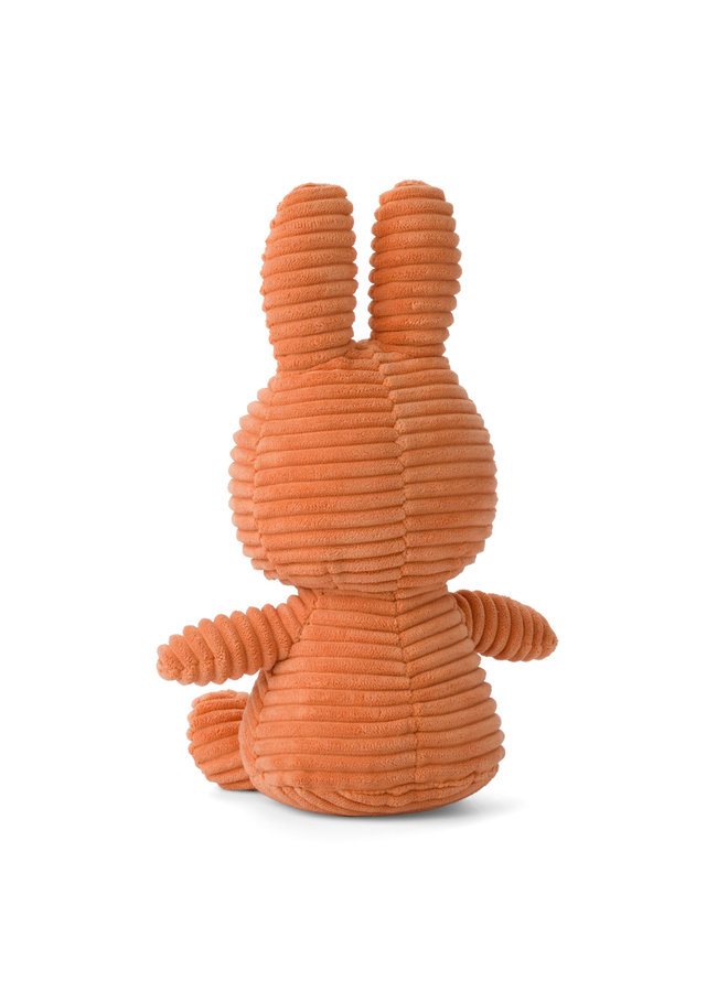 Miffy aus Cord sitzend Farbe Pumpkin / kürbis 23 cm