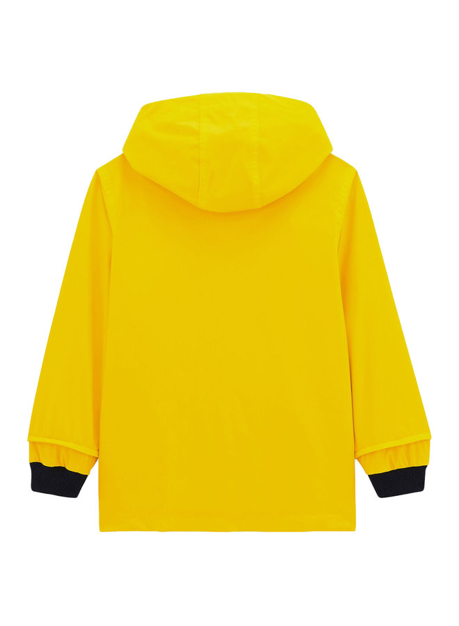 Petit Bateau klassische Regenjacke gelb